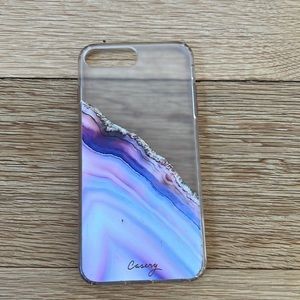 purple geode phone case